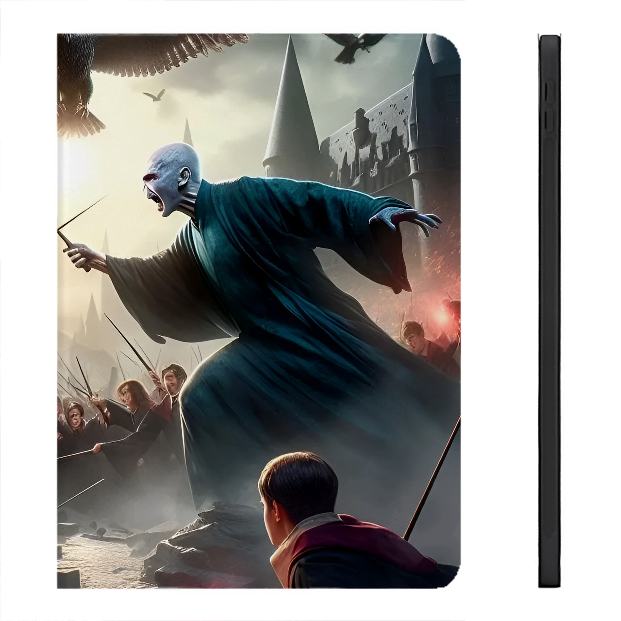 （画像用） Harry Potter ハリー・ポッターシリーズ IPadケース ペンホルダー付き ブックスタイルデザイン